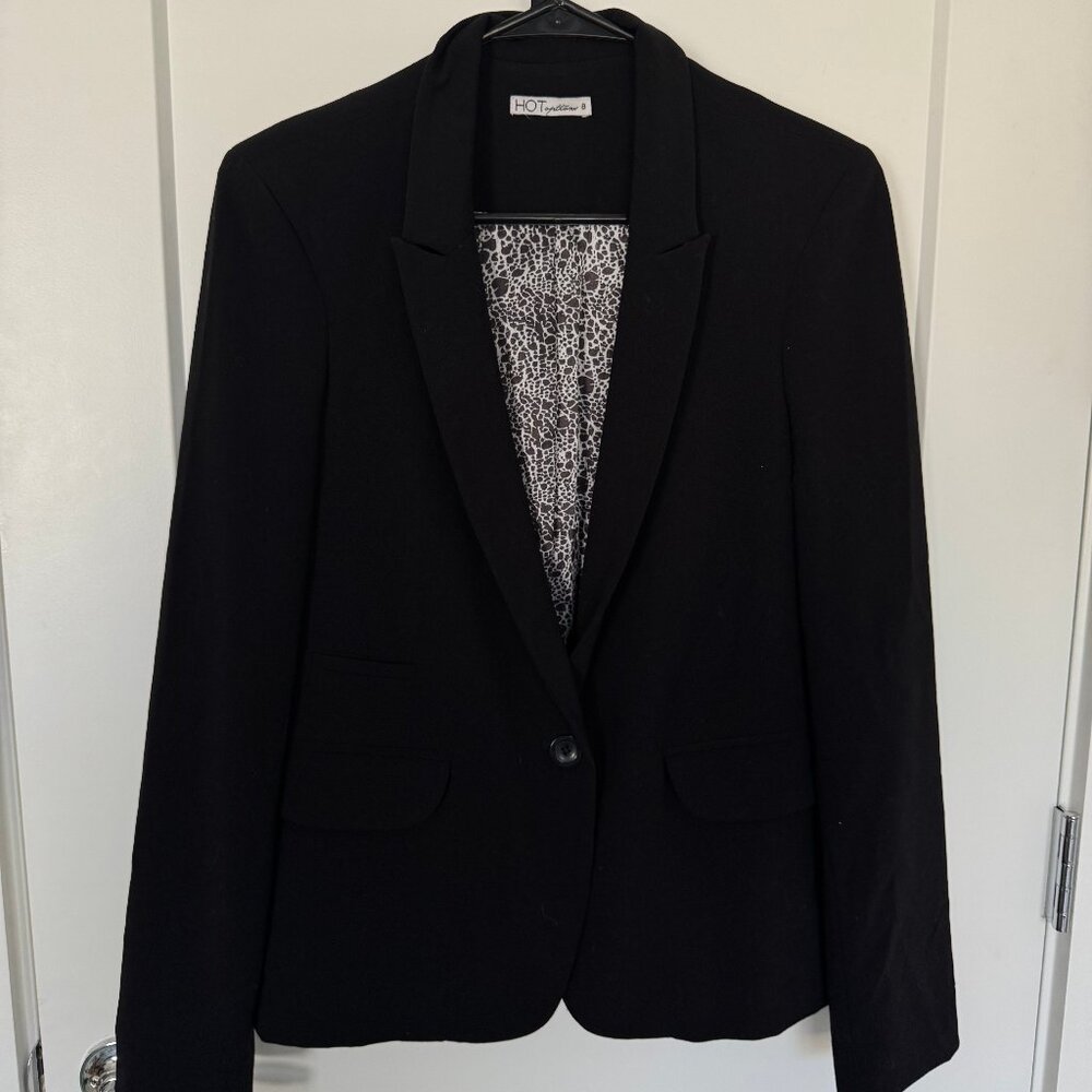 Vintage Black Blazer | Size Small